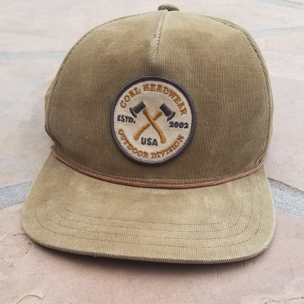 Coal Headwear Corduroy Snapback